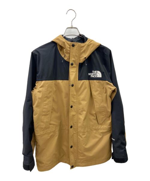 THE NORTH FACE（ザ ノース フェイス）THE NORTH FACE (ザ ノース フェイス) マウンテンライトジャケット ベージュ×ブラック サイズ:Mの古着・服飾アイテム