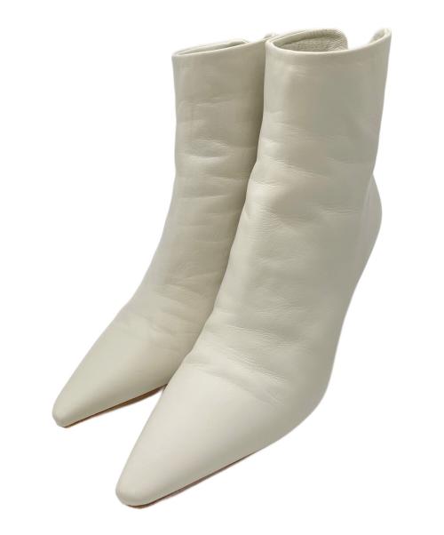 BRENTELLA（ブレンテッラ）BRENTELLA (ブレンテッラ) ショートブーツ ベージュ サイズ:36の古着・服飾アイテム