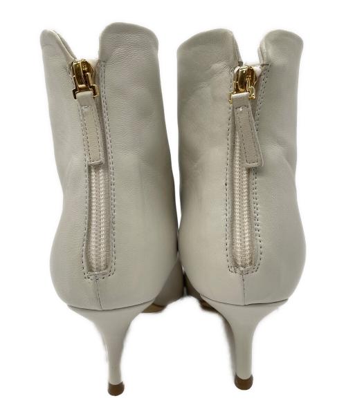 BRENTELLA（ブレンテッラ）BRENTELLA (ブレンテッラ) ショートブーツ ベージュ サイズ:36の古着・服飾アイテム