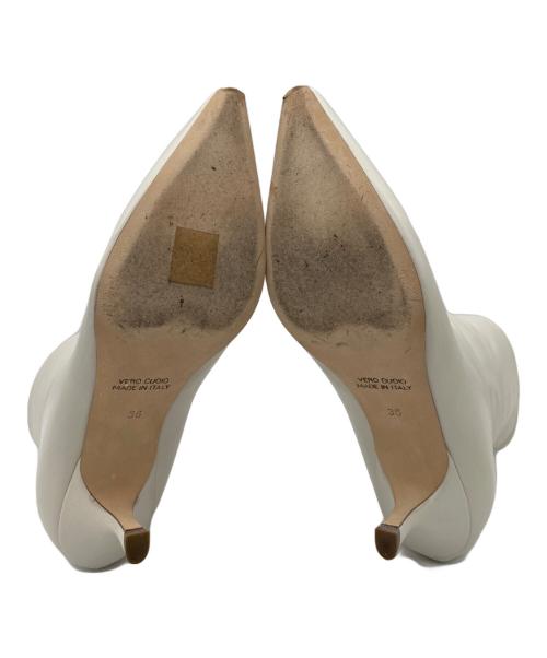 BRENTELLA（ブレンテッラ）BRENTELLA (ブレンテッラ) ショートブーツ ベージュ サイズ:36の古着・服飾アイテム