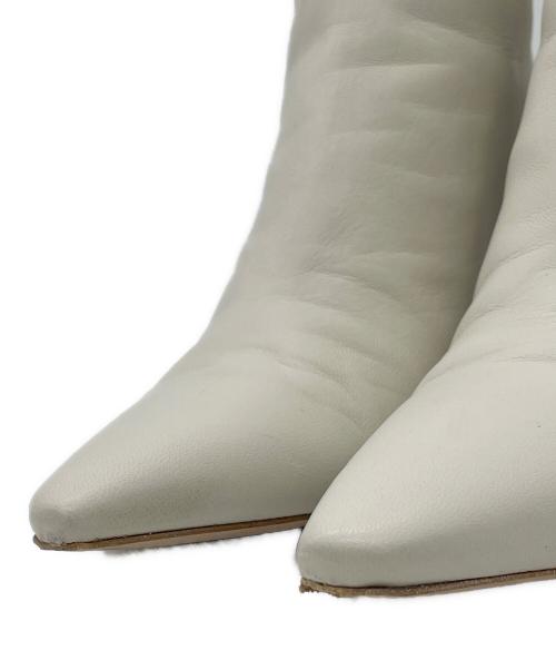 BRENTELLA（ブレンテッラ）BRENTELLA (ブレンテッラ) ショートブーツ ベージュ サイズ:36の古着・服飾アイテム