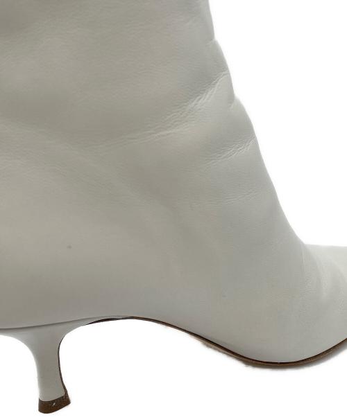 BRENTELLA（ブレンテッラ）BRENTELLA (ブレンテッラ) ショートブーツ ベージュ サイズ:36の古着・服飾アイテム