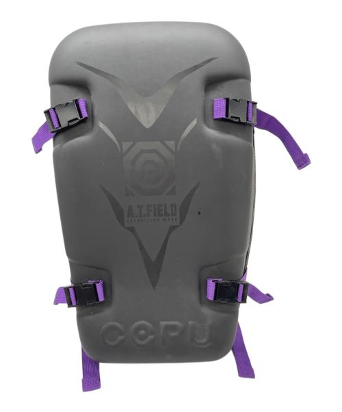 A.T.FIELD（エーティーフィールド）A.T.FIELD (エーティーフィールド) CCPU バックパック ブラック×パープルの古着・服飾アイテム