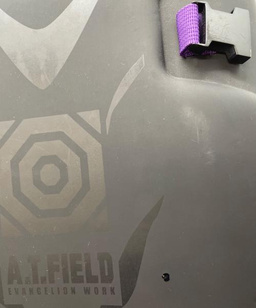 A.T.FIELD（エーティーフィールド）A.T.FIELD (エーティーフィールド) CCPU バックパック ブラック×パープルの古着・服飾アイテム