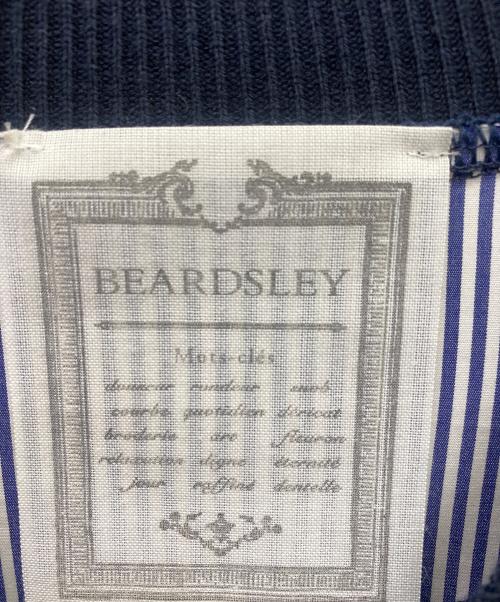 BEARDSLEY（ビアズリー）BEARDSLEY (ビアズリー) 切替ワンピース ネイビー×ホワイト サイズ:Freeの古着・服飾アイテム
