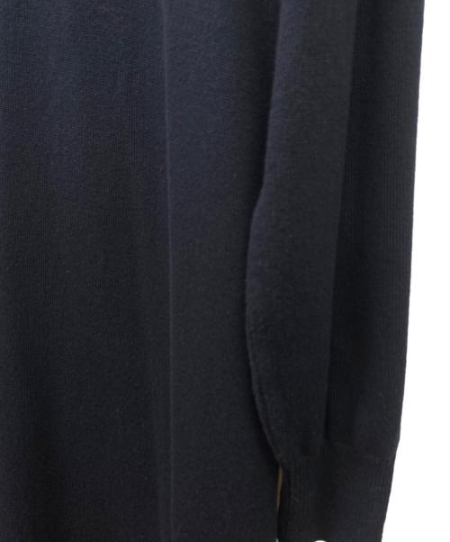 BEARDSLEY（ビアズリー）BEARDSLEY (ビアズリー) 切替ワンピース ネイビー×ホワイト サイズ:Freeの古着・服飾アイテム