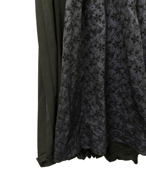 MORABITO（モラビト）MORABITO (モラビト) ノースリーブワンピース ブラック×ネイビー サイズ:Freeの古着・服飾アイテム