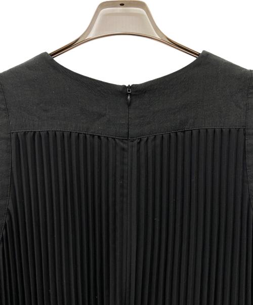 MORABITO（モラビト）MORABITO (モラビト) ノースリーブワンピース ブラック×ネイビー サイズ:Freeの古着・服飾アイテム