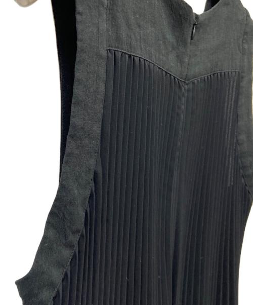 MORABITO（モラビト）MORABITO (モラビト) ノースリーブワンピース ブラック×ネイビー サイズ:Freeの古着・服飾アイテム