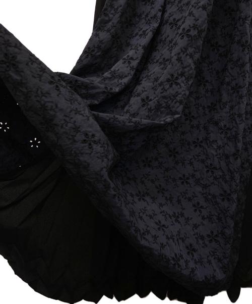 MORABITO（モラビト）MORABITO (モラビト) ノースリーブワンピース ブラック×ネイビー サイズ:Freeの古着・服飾アイテム