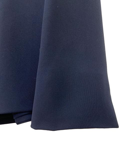 PLST（プラステ）PLST (プラステ) トリアセブレンドペプラムジャケット ネイビー サイズ:Lの古着・服飾アイテム