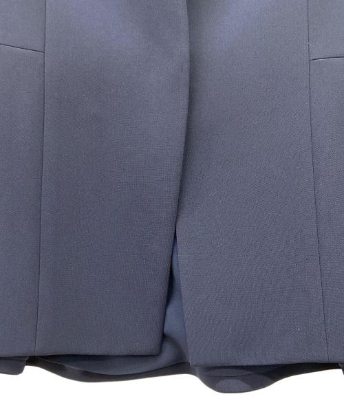 PLST（プラステ）PLST (プラステ) トリアセブレンドペプラムジャケット ネイビー サイズ:Lの古着・服飾アイテム