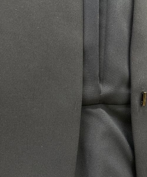 PLST（プラステ）PLST (プラステ) トリアセブレンドペプラムジャケット ネイビー サイズ:Lの古着・服飾アイテム