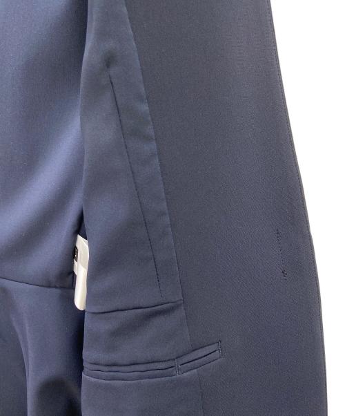 PLST（プラステ）PLST (プラステ) トリアセブレンドペプラムジャケット ネイビー サイズ:Lの古着・服飾アイテム