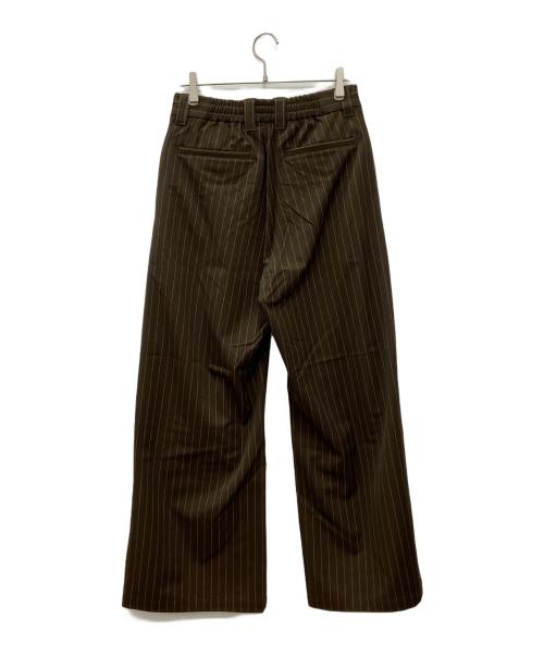soerte（ソエルテ）soerte (ソエルテ) soerte　タックパンツ ブラウン サイズ:SIZE　3の古着・服飾アイテム