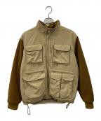 SUPREMEシュプリーム）の古着「フリースジャケット」｜ベージュ×ブラウン