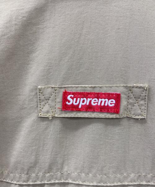 SUPREME（シュプリーム）SUPREME (シュプリーム) フリースジャケット ベージュ×ブラウン サイズ:Sの古着・服飾アイテム