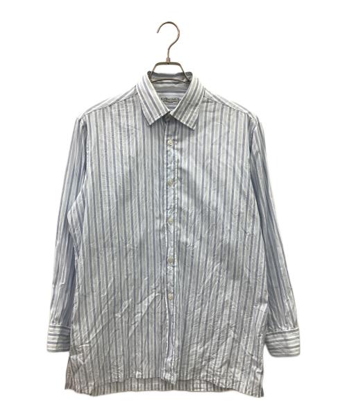 Charvet（シャルベ）Charvet (シャルベ) 長袖シャツ スカイブルー×ホワイト サイズ:SIZE40の古着・服飾アイテム