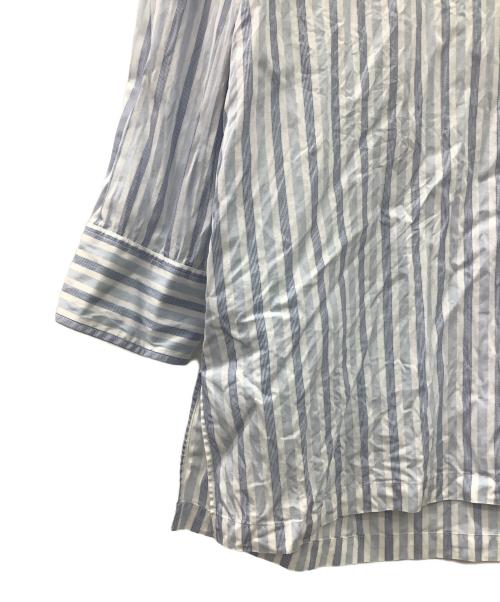 Charvet（シャルベ）Charvet (シャルベ) 長袖シャツ スカイブルー×ホワイト サイズ:SIZE40の古着・服飾アイテム
