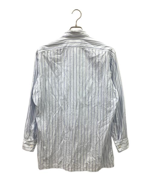Charvet（シャルベ）Charvet (シャルベ) 長袖シャツ スカイブルー×ホワイト サイズ:SIZE40の古着・服飾アイテム