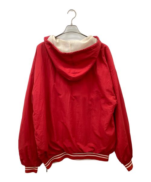 RUSSELL ATHLETIC（ラッセルアスレチック）RUSSELL ATHLETIC (ラッセルアスレチック) アノラックパーカー レッド サイズ:XLの古着・服飾アイテム
