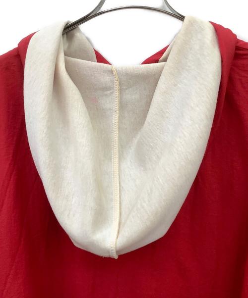 RUSSELL ATHLETIC（ラッセルアスレチック）RUSSELL ATHLETIC (ラッセルアスレチック) アノラックパーカー レッド サイズ:XLの古着・服飾アイテム