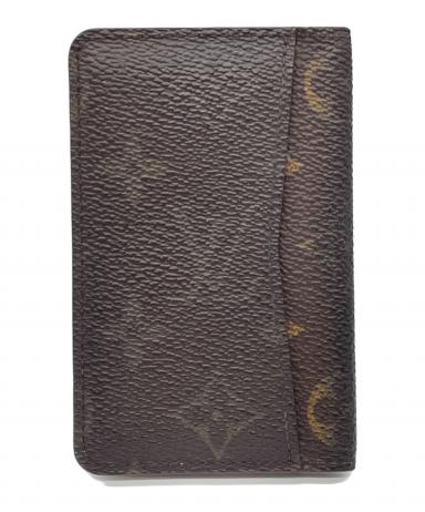 中古・古着通販】LOUIS VUITTON (ルイ ヴィトン) 名刺入れ ブラウン