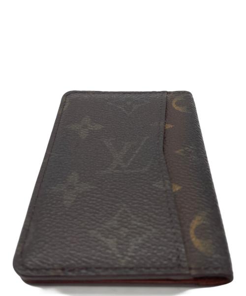 LOUIS VUITTON（ルイ ヴィトン）LOUIS VUITTON (ルイ ヴィトン) 名刺入れ ブラウンの古着・服飾アイテム