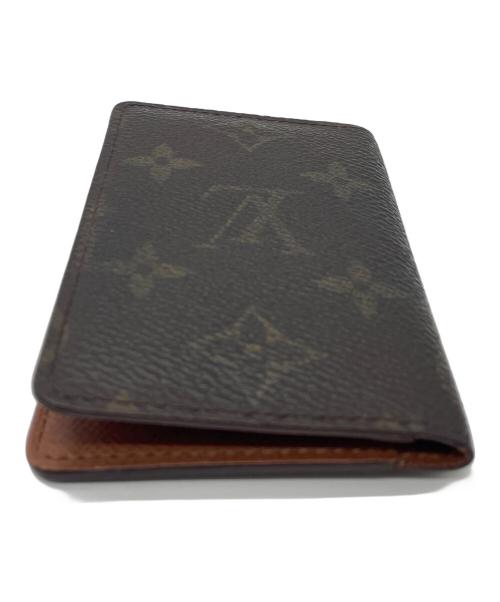 LOUIS VUITTON（ルイ ヴィトン）LOUIS VUITTON (ルイ ヴィトン) 名刺入れ ブラウンの古着・服飾アイテム