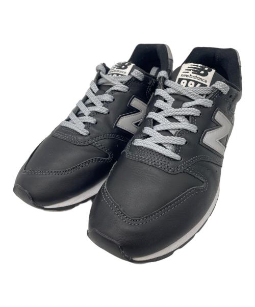 NEW BALANCE（ニューバランス）NEW BALANCE (ニューバランス) スニーカー ブラック×ホワイト サイズ:24.5cmの古着・服飾アイテム
