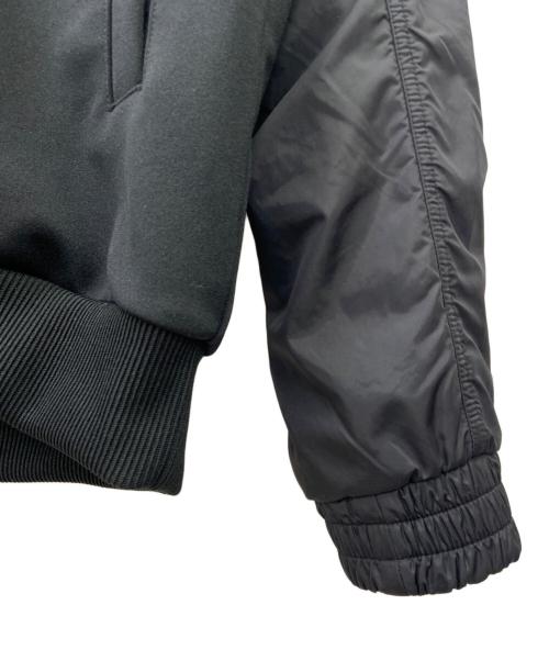 FRED PERRY（フレッドペリー）FRED PERRY (フレッドペリー) TEXTURE MIX BOMBER NECK JACKET ブラック サイズ:S 未使用品の古着・服飾アイテム