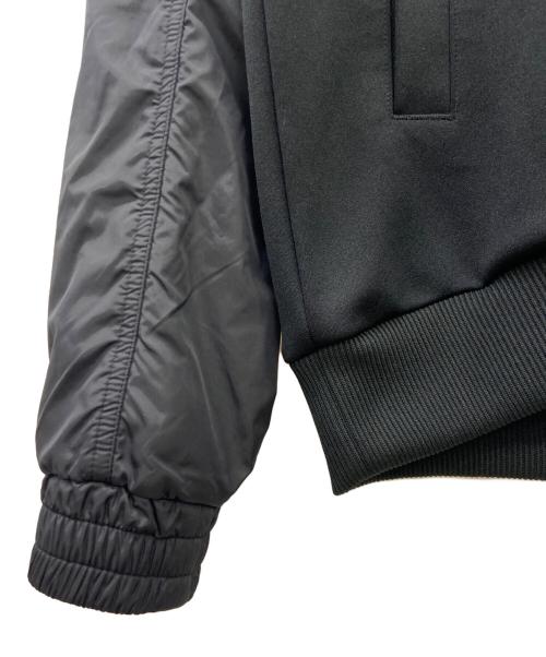 FRED PERRY（フレッドペリー）FRED PERRY (フレッドペリー) TEXTURE MIX BOMBER NECK JACKET ブラック サイズ:S 未使用品の古着・服飾アイテム