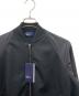 FRED PERRY (フレッドペリー) TEXTURE MIX BOMBER NECK JACKET ブラック サイズ:S 未使用品：11000円