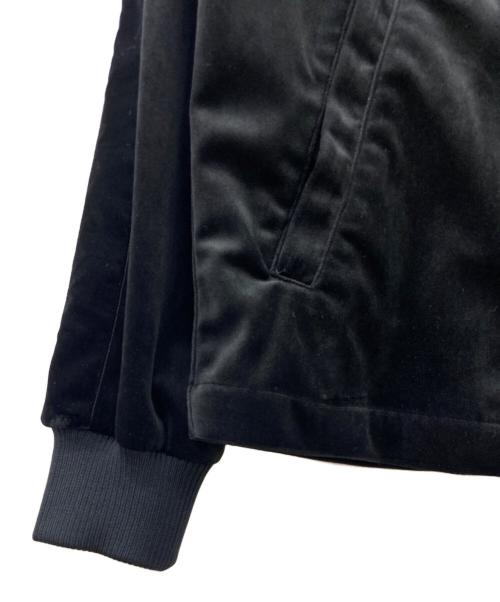 FRED PERRY（フレッドペリー）FRED PERRY (フレッドペリー) ベロアトラックジャケット ブラック サイズ:M 未使用品の古着・服飾アイテム