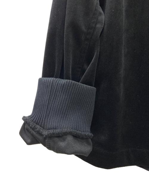 FRED PERRY（フレッドペリー）FRED PERRY (フレッドペリー) ベロアトラックジャケット ブラック サイズ:M 未使用品の古着・服飾アイテム