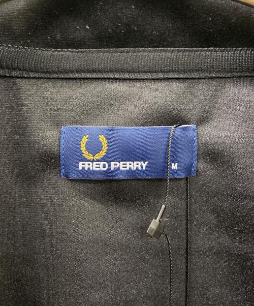 FRED PERRY（フレッドペリー）FRED PERRY (フレッドペリー) ベロアトラックジャケット ブラック サイズ:M 未使用品の古着・服飾アイテム