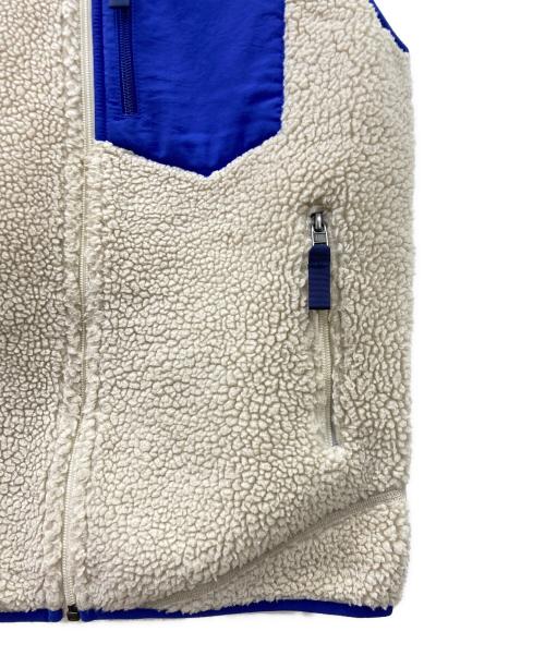 Patagonia（パタゴニア）Patagonia (パタゴニア) クラシックレトロXベスト ベージュ×ブルー サイズ:XSの古着・服飾アイテム