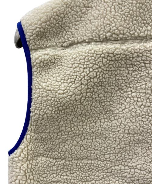 Patagonia（パタゴニア）Patagonia (パタゴニア) クラシックレトロXベスト ベージュ×ブルー サイズ:XSの古着・服飾アイテム