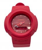 CASIOカシオ）の古着「腕時計」｜レッド