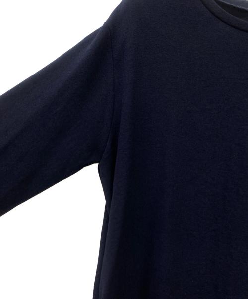 mizuiro-ind（ミズイロインド）mizuiro-ind (ミズイロインド) 長袖ワンピース ネイビー サイズ:FREEの古着・服飾アイテム