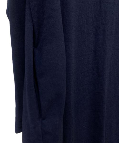 mizuiro-ind（ミズイロインド）mizuiro-ind (ミズイロインド) 長袖ワンピース ネイビー サイズ:FREEの古着・服飾アイテム
