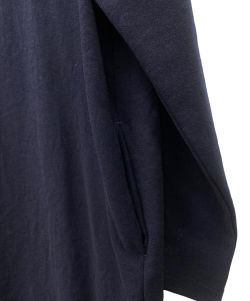 mizuiro-ind（ミズイロインド）mizuiro-ind (ミズイロインド) 長袖ワンピース ネイビー サイズ:FREEの古着・服飾アイテム