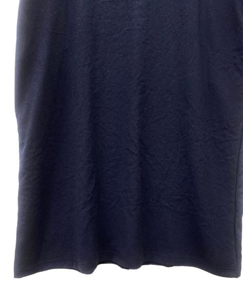 mizuiro-ind（ミズイロインド）mizuiro-ind (ミズイロインド) 長袖ワンピース ネイビー サイズ:FREEの古着・服飾アイテム