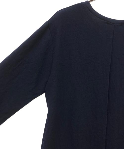 mizuiro-ind（ミズイロインド）mizuiro-ind (ミズイロインド) 長袖ワンピース ネイビー サイズ:FREEの古着・服飾アイテム