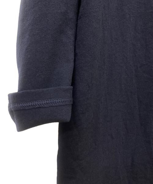 mizuiro-ind（ミズイロインド）mizuiro-ind (ミズイロインド) 長袖ワンピース ネイビー サイズ:FREEの古着・服飾アイテム