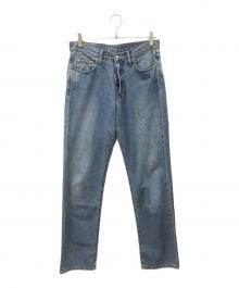 RRL（ダブルアールエル）の古着「RRL　テーパードデニムパンツ　USA製 90s」｜ブルー