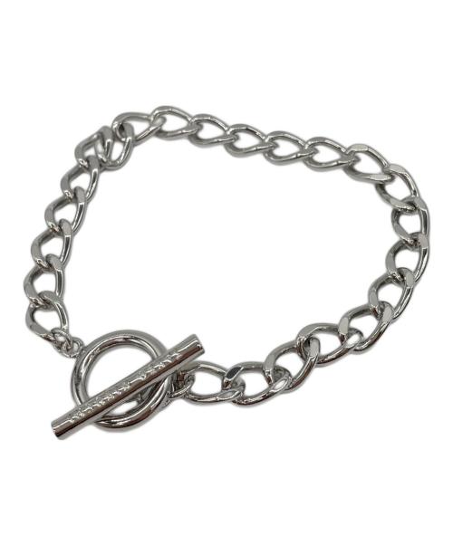 TAKEO KIKUCHI（タケオキクチ）TAKEO KIKUCHI (タケオキクチ) マンテルチェーンブレスレット シルバー 未使用品の古着・服飾アイテム