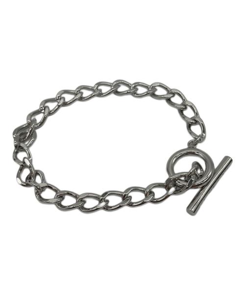 TAKEO KIKUCHI（タケオキクチ）TAKEO KIKUCHI (タケオキクチ) マンテルチェーンブレスレット シルバー 未使用品の古着・服飾アイテム