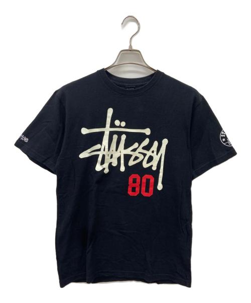 stussy（ステューシー）stussy (ステューシー) stussy　半袖カットソー ブラック サイズ:Mの古着・服飾アイテム