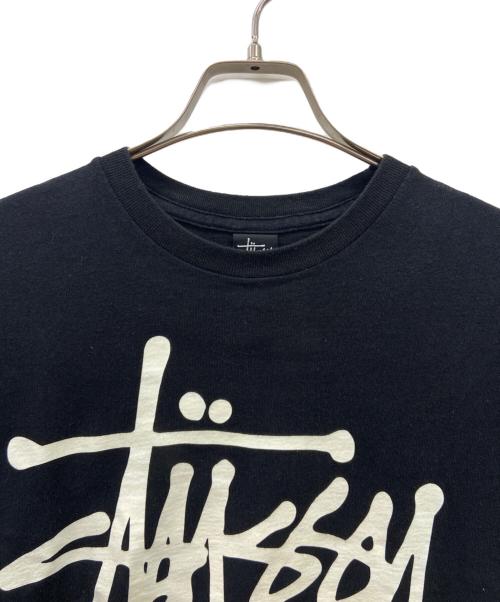 stussy（ステューシー）stussy (ステューシー) stussy　半袖カットソー ブラック サイズ:Mの古着・服飾アイテム